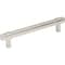 Jeffrey Alexander 128 mm Center-to-Center Polished Nickel Square Zane Cabinet Pull 293-128NI - alternate 1